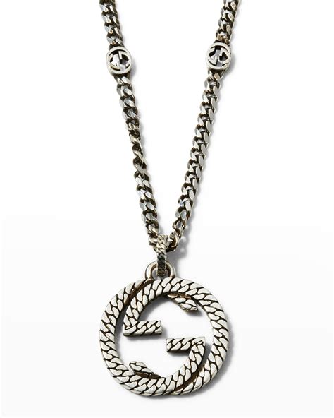 mens necklace gucci